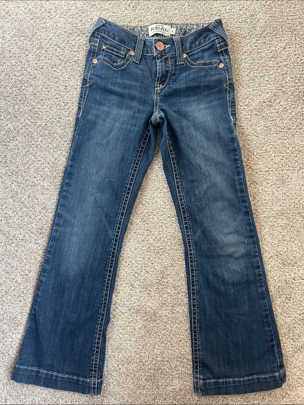 Kids Dark Blue Jeans